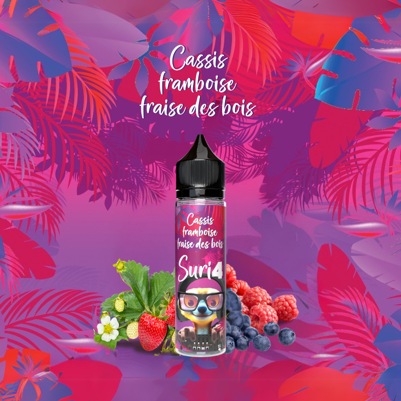 Cassis, Framboise, Fraise des bois