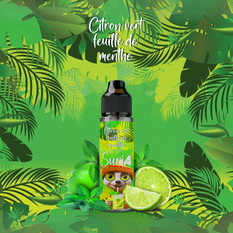 Lime, Mint leaf