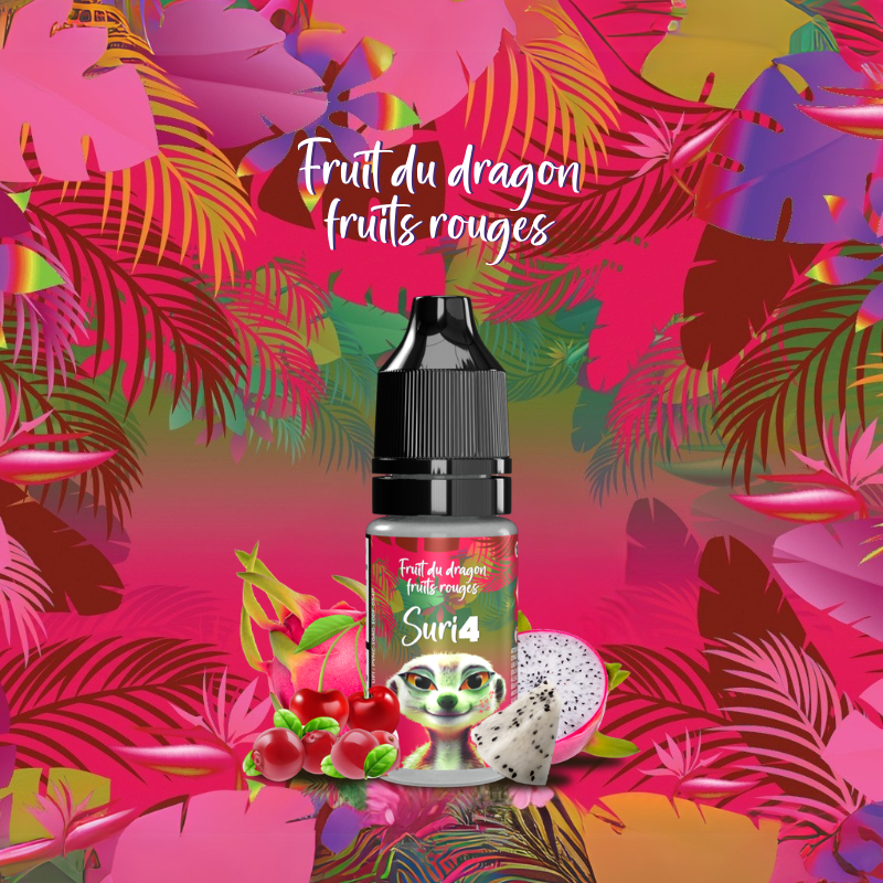 Fruit du dragon, Fruits rouges 10ml
