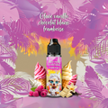Glace vanille, Chocolat blanc, Framboise