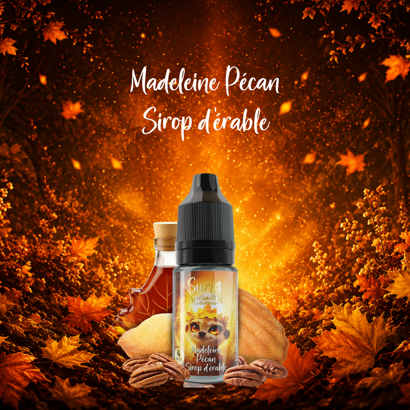 Madeleine, Pécan, Sirop d'érable 10ml