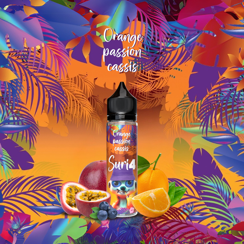 Orange, Passion Fruit, Blackcurrant